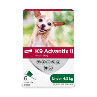 K9 Advantix II for dogs - Flea, Tick & Mosquito Protection - Small Dog