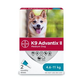 K9 Advantix II for dogs - Flea, Tick & Mosquito Protection - Medium Dog