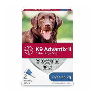 K9 Advantix II for dogs - Flea, Tick & Mosquito Protection - Extra Larg Dog
