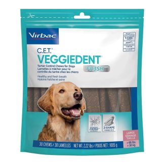 C.E.T VeggieDent FR3SH Chews for Dogs
