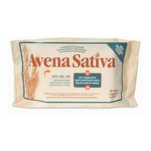 Aventix Avena Sativa soft cleansing wipes 50 /Pack