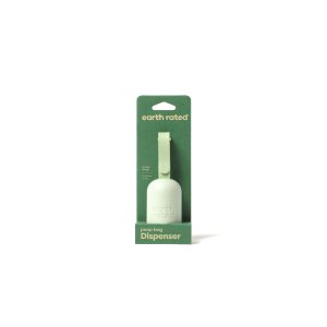 Leash dispenser with strap and 15 unscented bags