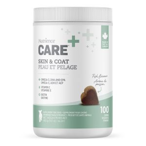 Nutrience Care Skin & Coat supplement for dogs