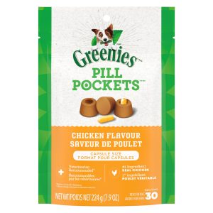 Greenies Pill Pockets capsule size for dogs