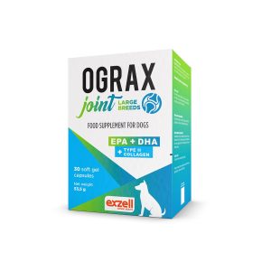 Exzell Ograx Joint large breed capsules for dogs